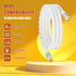 LDKCOK 3ft RG6 75 Coaxial Cable White, Premium Ohm Coax Cable for High-Speed Internet Modem, Cable TV Antenna