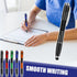 5 Pcs Stylus Pens with Light Tip, 3-in-1 Multi-Function Capacitive Pen with LED Flashlight for Writing in Dark