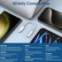 USB C to 3.5mm Headphone Jack Adapter, Type C Aux Audio Dongle for iPhone 15/15 Pro/15 Plus/15 Pro Max, Compatible with
