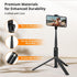 ATUMTEK 55" Selfie Stick Tripod, Extendable Aluminum Phone Tripod with Bluetooth Remote for iPhone, Samsung, Google, LG