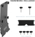 VIVO VESA Adapter Plate Bracket Kit for 24 inch M1 and M3 iMac Series Monitors, VESA up to 100x100, Black