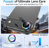 YWXTW Camera Lens Protector for iPhone Air, Individual Anti Scratch Metal Ring Tempered Glass Camera Screen Protector