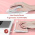 Trueque Wireless Keyboard and Mouse, Silent 2.4GHz Cordless Full Size USB Mouse Combo, Long Battery Life for Computer,