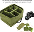 Hilitand Protective Flexible Padded Storage Bag with Removable Partition for Mirrorless Cameras and Lenses