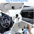 SolidSS 1 Set 3.5mm Plug Car Microphone,Handsfree Dash Car Stereo Receiver, Compatible Vehicle Head Unit Enabled Audio