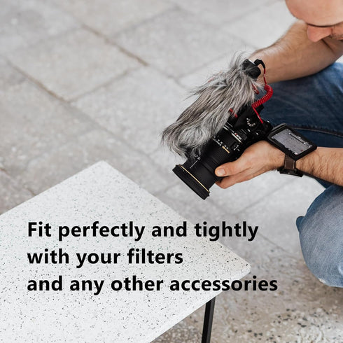 18 Pieces Filter Ring Adapter Set, Lightweight Aluminum Camera Lens Filter Stepping Rings Kit, 9 Pcs Step Up & 9 Pcs