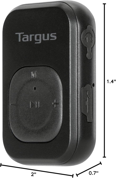 Targus Wireless Bluetooth Audio Adapter, Black, Connects to Non-Bluetooth Devices, Up to 2 Devices