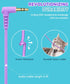 C3 Kids Headphones Wired, On-Ear for Boys Girls with 3.5mm Jack, Foldable, Adjustable, Purple