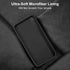Vooii iPhone XR Case - Black, Upgraded Liquid Silicone, Soft Anti-Scratch Microfiber Lining, Square Edges, Camera