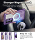 Hekodonk Glitter Case for Samsung Galaxy S24 Ultra, Full Body Shockproof, MagSafe Compatible, with Screen & Camera