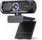 Shcngqio 1080P HD Webcam with Microphone, Noise Cancellation, Privacy Cover, Wide-Angle Lens, Auto
