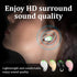 Headset Single Wireless Bluetooth Earbud with Mic, Lightweight in-Ear for Android, iOS & Laptop, Ideal for Office
