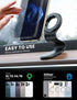 eSamcore Detachable MagSafe Car Mount, Bendable Aluminum Arm Magnetic Phone Holder with 20 Strong Magnets