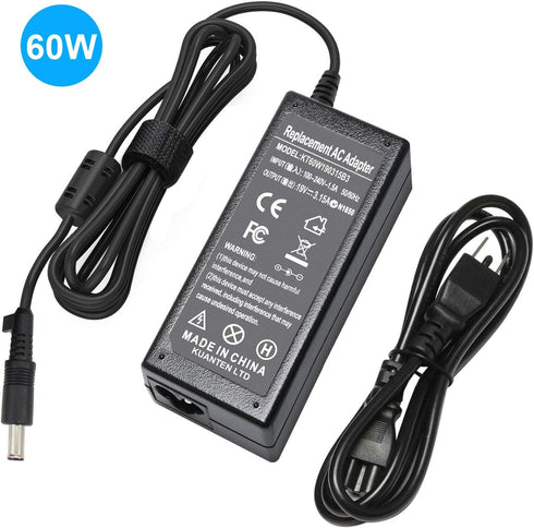 60W 19V 3.15A Laptop Charger for Samsung NP300E4C, NP300E4E, NP300E5A, NP300E5C, NP300E5E, NP300V5A, NP305E5A