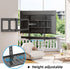 CABTE 22 lbs, Soundbar Mount with Adjustable Height, Sound bar Mount up to Soundbar Mount Under TV or Above TV
