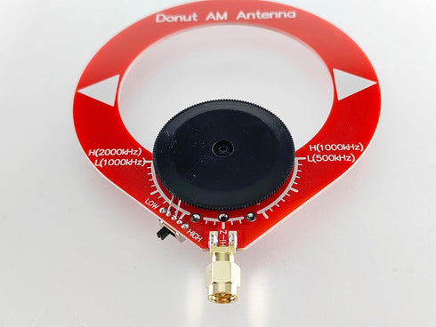 GOOZEEZOO DSP1 DSP2 500kHz-2000kHz Donut AM Mini Loop Antenna Replacement for HFDY Malachite Receiver