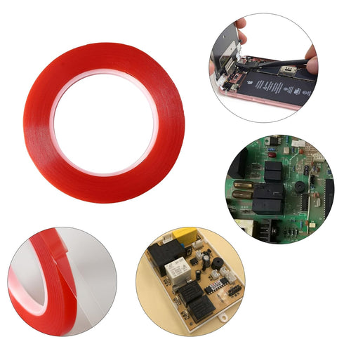 2 Rolls LCD Repair Tape - Phone Screen Adhesive Tape with Tweezers for Cell Phone, iPad, Tablets, Laptops