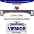 Viemior Universal Car Rear View Camera License Plate Bracket, Premium Backup Camera License Plate Dash Cam Mirror Cam