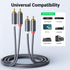 UGREEN RCA Cable, 6.6FT, 2RCA Male to 2RCA Male, Gold Plated, Dual Shielded Red and White Cord