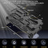 Ailiber for Cricket Ovation Case, AT&T Radiant Max Phone Case with Screen Protector, Rugged Shockproof Military Grade