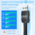 USB Bluetooth Adapter 5.3 for Desktop PC, Long Range Class 1 EDR Bluetooth Dongle Receiver for Laptop, Supports Windows