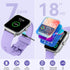 Smart Watch with Alexa Built-in, 2024 Newest Fitness Tracker, Heart Rate/SpO2/Sleep Monitor, IP68 Waterproof