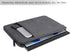 CaseDeer 18.5 Inch 18/18.5 Inch Grey(17.5x11.8 Inch) Portable Monitor Case Compatible with Most Large Portable Monitor