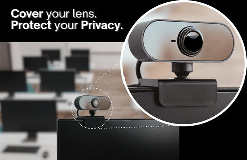 250 1/4 Inch Pieces Webcam Cover Dots, ChromaLabel Black Privacy Stickers, Laptop Camera Covers for Security and Travel