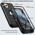 for iPhone 11 Pro Case with Belt Clip Holster,Built-in Screen Protector,Heavy Duty Shockproof Drop Protection Military Grade Rugged Durable Phone Cover for Apple iPhone 11 Pro 5.8" (Black)