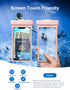 wellhouse Waterproof Phone Pouch Case, 3D Stereoscopic 7" Waterproof Cell Phone Dry Bag for iPhone 15/14/13, IPX8 Earl