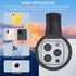 EYSOFT 52mm 16 15 14 13 12 11,Upgrade Clip-on CPL Phone Camera Lens Filter Kit, Circular Polarizer Polarizing Filter