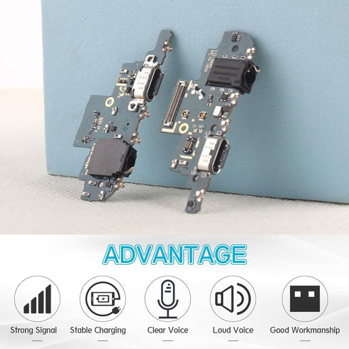 Dock Connector for Samsung Galaxy A52 5G A526U, USB Charging Port Flex Cable Replacement with Tools