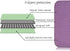 Portable Monitor Case 15.6 Inch, Losong Protective Sleeve for Most 15.6 in Monitors, Purple