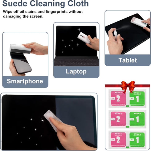 anngrowy Cleaner Kit for Airpod Bluetooth Earphones, Electronic Cleaning Kit for Laptop, iPhone, and Headset