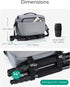 BAGSMART Camera Sling Bag, Small Camera Bags for Photographers with Tripod Holder, Waterproof DSLR/SLR/Mirrorless