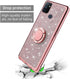 B-wishy for OnePlus Nord N100 Phone Case with Stylus Pen, Luxury Glitter Sparkles Silicone TPU Case for Women Girls