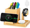 Wireless Charger for Apple Charging Station, Multiple Devices with PD 22.5W Adapter for iPhone 15/14/13/12 Series