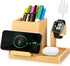 Wireless Charger for Apple Charging Station, Multiple Devices with PD 22.5W Adapter for iPhone 15/14/13/12 Series