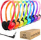 Kids Headphones Bulk 10 Pack for School - Adjustable On Ear Earphones Class Set for Library, Airplane, Computer