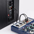 J&D Dual 1/4 inch TS to Dual RCA Cable, Heavy Duty 1/4 Male to RCA Male Adapter, 3 Feet