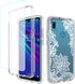 Mandala Phone Case for Huawei Y6 2019/Y6 Pro 2019/Y6s/Honor Play 8A with Tempered-Glass Screen Protector.