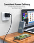 Foldable 20W Fast Charging Charger for Google Pixel (Black)