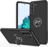 Samsung Galaxy S22 Plus Case - Military Grade Shockproof, Heavy Duty Armor, Built-in Ring Holder & Kickstand (Black)