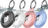 4 Pack IPX8 Waterproof AirTag Keychain Holder Case, Soft Full-Body Shockproof for Luggage, Keys, Dog Collar
