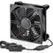 120mm 5V USB Quiet Computer Cooling Fan with Multi-Speed Controller for Router