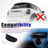 Turcee New Car Backup Camera Rain Shield,Self-Adhesive Car Reverse Camera Rain Cover with Extended Protection