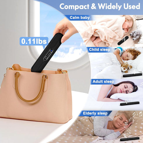 Innonew 10 Pillow Speakers for Sleeping, Mini Portable Bluetooth Bone Conduction Under Pillow Sleep Speaker with Stereo