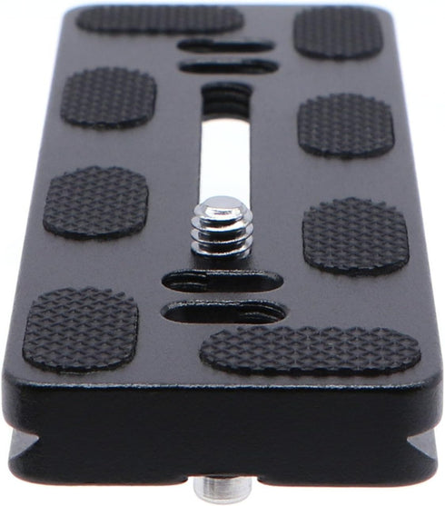 PU-120 120mm Universal Quick Release QR Plate with D-Ring Screw for Tripod Monopod DSLR Camera