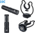 JJC SGM-V1 Shotgun Video Microphone, Cardioid Condenser Mic with Shock Mount and Windscreen for DSLR
