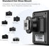 ULANZI F12 GN12/CCT 5600K ZV-1F Mini Flash, Camera Speedlite Flash for Canon Fuji Sony Nikon Panasonic Olympus Pentax